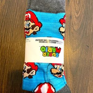 NEW in packaging 3 pair of Super Mario socks